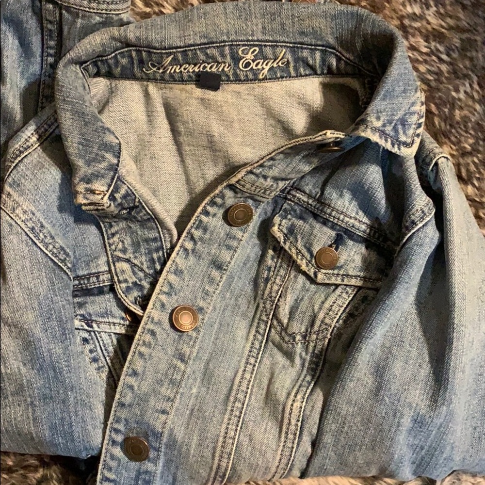 American Eagle Jean jacket TRADED - Picture 2 of 3